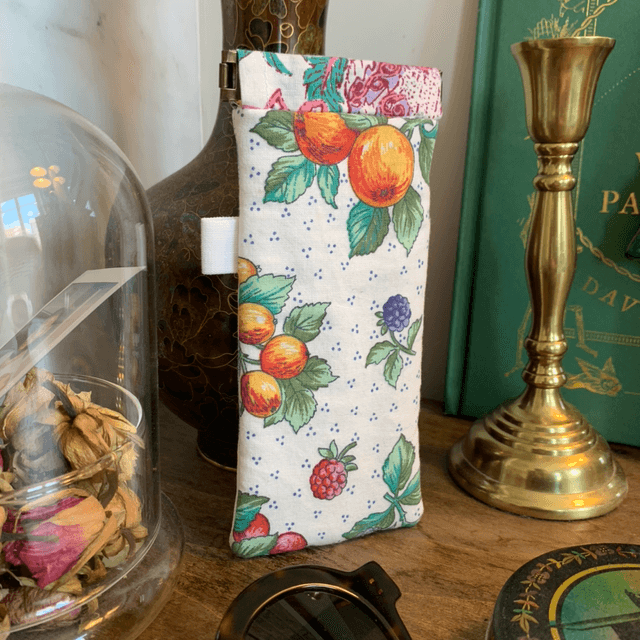 Étui à lunette patchwork - taille S