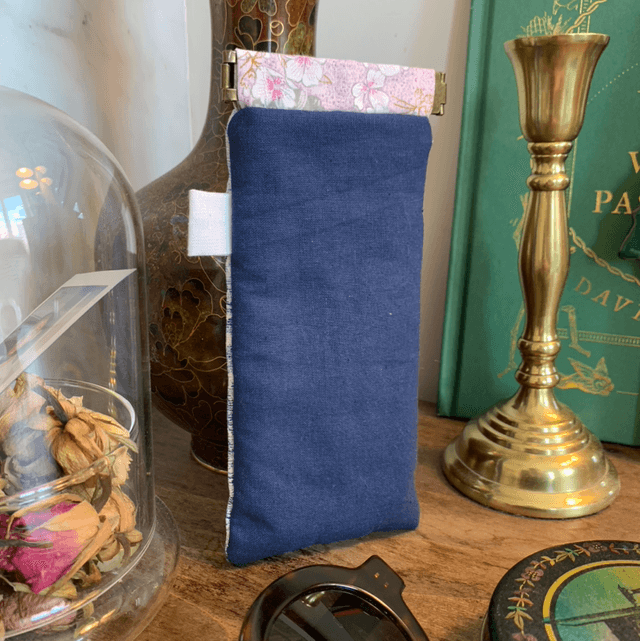 Étui à lunette patchwork - taille S