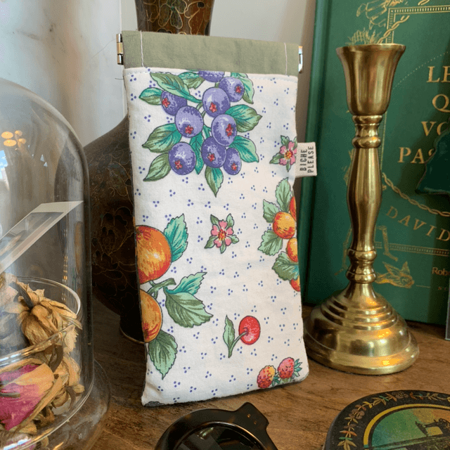 Étui à lunettes patchwork - taille M