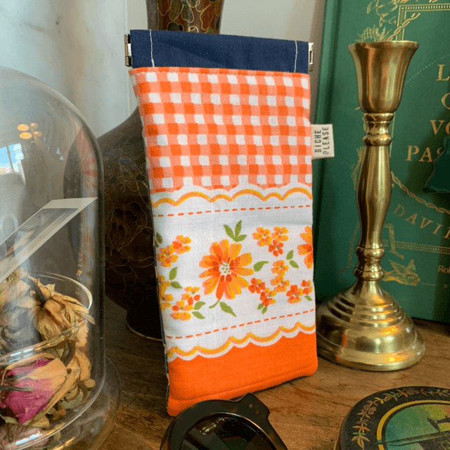 Étui à lunettes patchwork - taille M