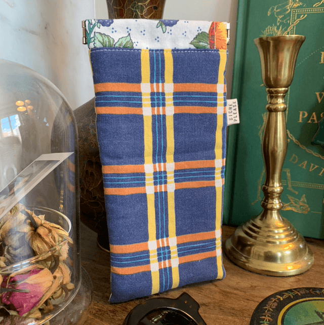 Étui à lunettes patchwork - taille M